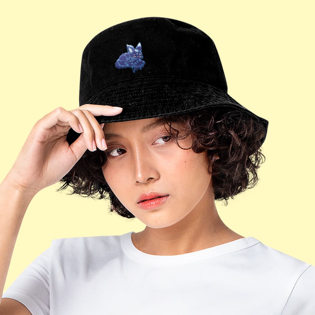 Sleeping Lola Denim Bucket Hat